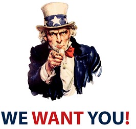 We want you